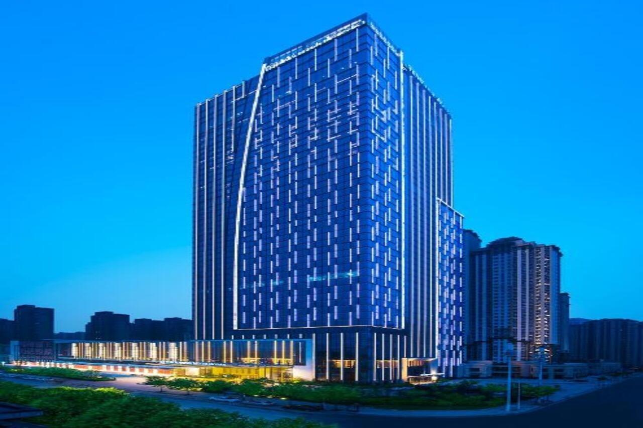 Hotel Wanda Vista Zhengzhou Exterior foto