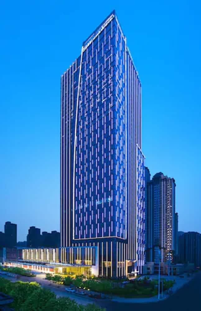 Hotel Wanda Vista Zhengzhou Exterior foto